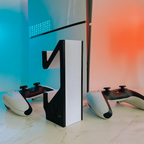Suporte Duplo para Controle PS5 Organizador de Mesa