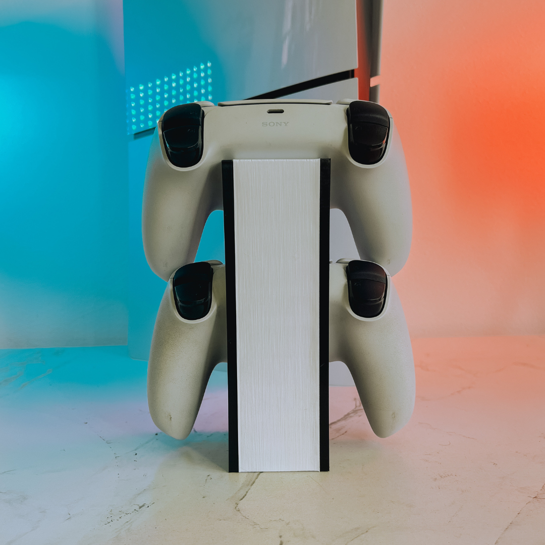 Suporte Duplo para Controle PS5 Organizador de Mesa
