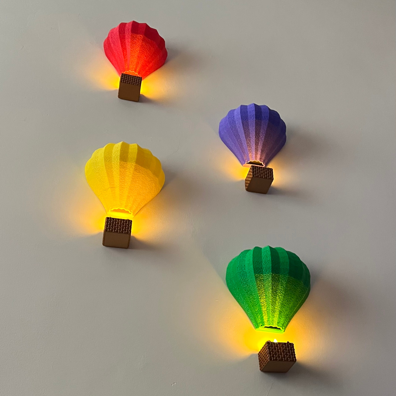 Balão Decorativo com LED – Kit 2 ou 4 Unidades