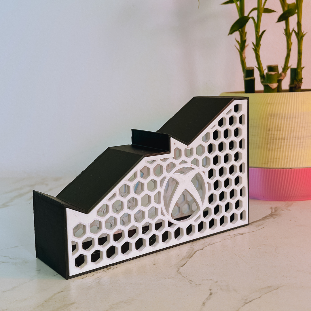 Suporte Duplo Xbox Organiza e Decora 3D Roaz Creative