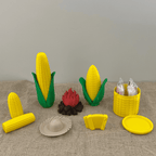 Kit Festa Junina Completa Decoração São João Mesa Arraiá LED