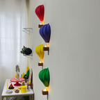 Balão Festa Junina de Parede com LED – Kit 2 ou 4 Unidades