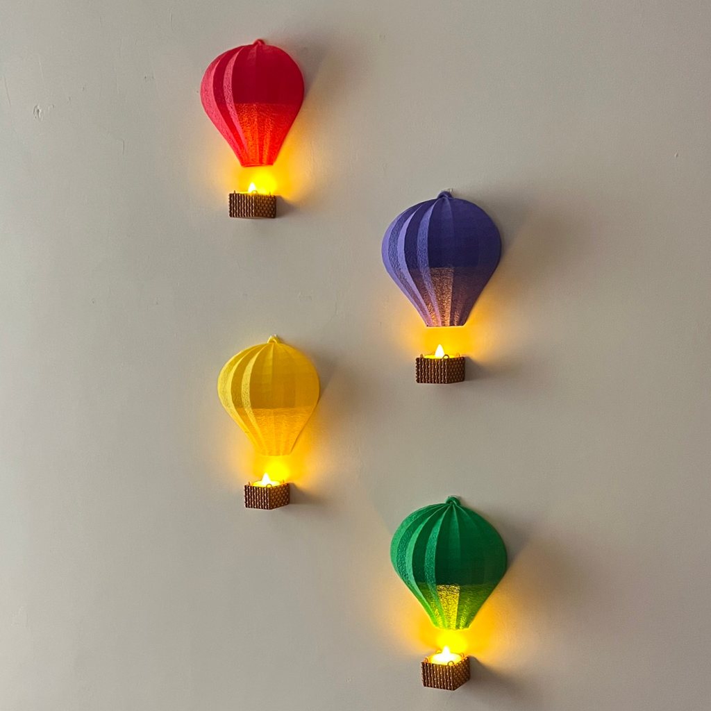 Balão Decorativo com LED – Kit 2 ou 4 Unidades