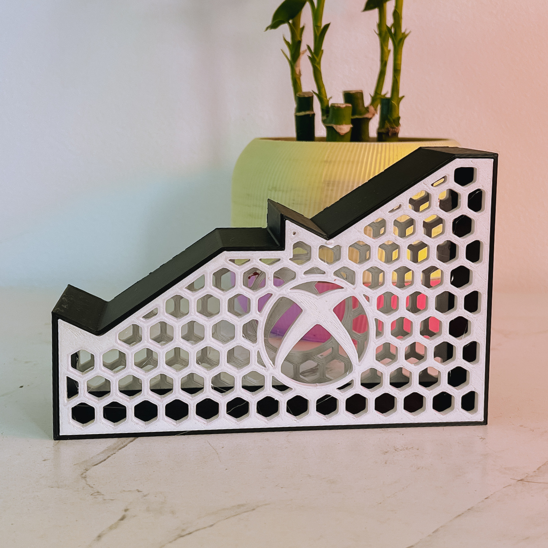 Suporte Duplo Xbox Organiza e Decora 3D Roaz Creative