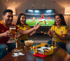 KIT Porta Copos Copa do Mundo de Futebol Seleção Decoração