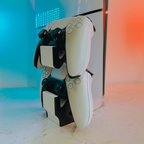 Suporte Duplo para Controle PS5 Organizador de Mesa