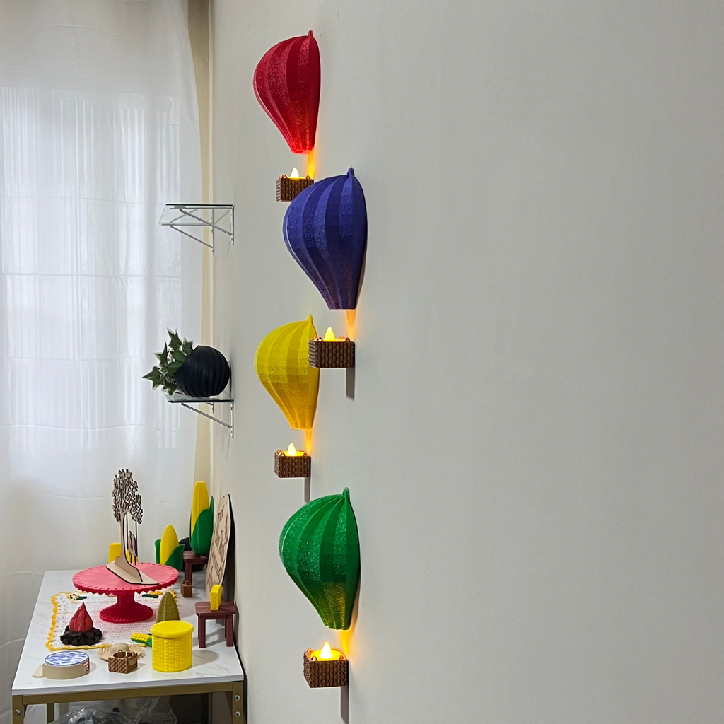Balão Decorativo com LED – Kit 2 ou 4 Unidades