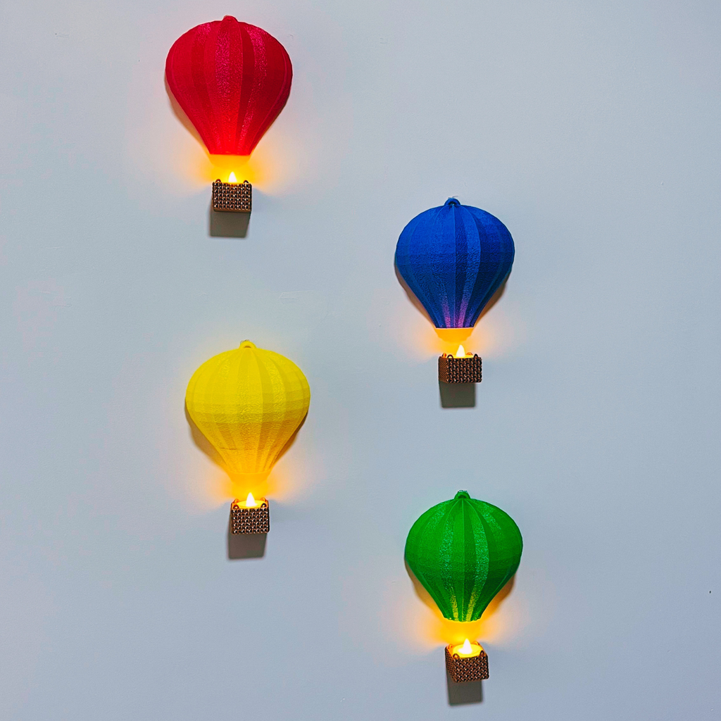 Balão Decorativo com LED – Kit 2 ou 4 Unidades