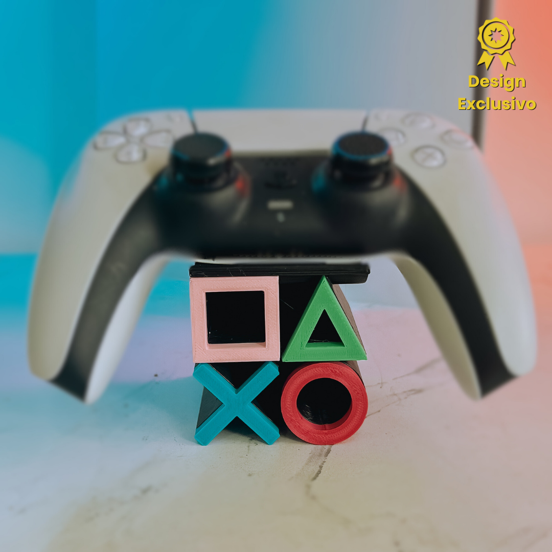 Suporte para Controle PS5 com Logo PlayStation